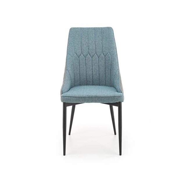 K448 krzesło jasny popielaty/niebieski (1p=2szt)-116729