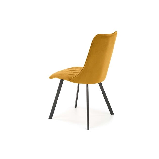 K450 krzesło musztardowy (1p=4szt)-116770