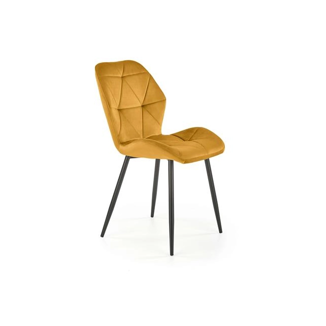 K453 krzesło musztardowy (1p=4szt)-116822