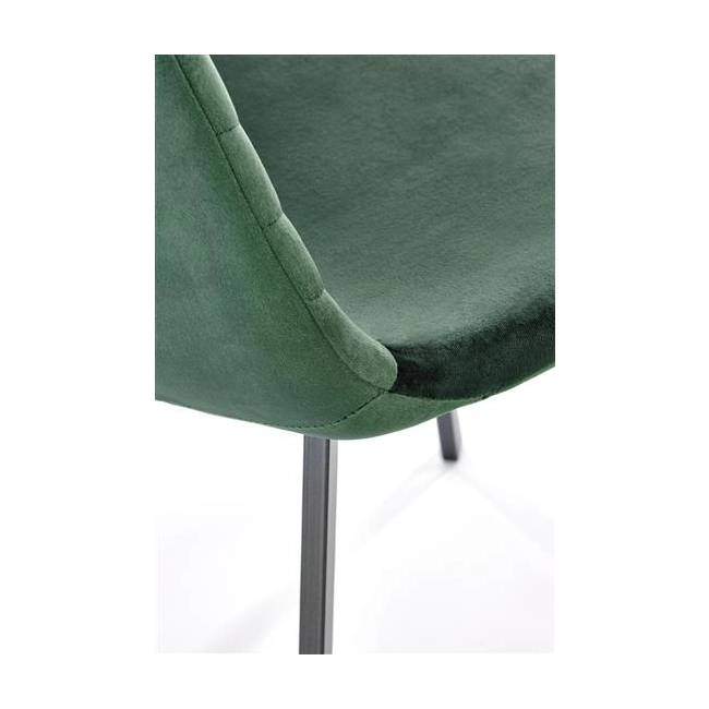 K462 krzesło ciemny zielony (1p=4szt)-116948