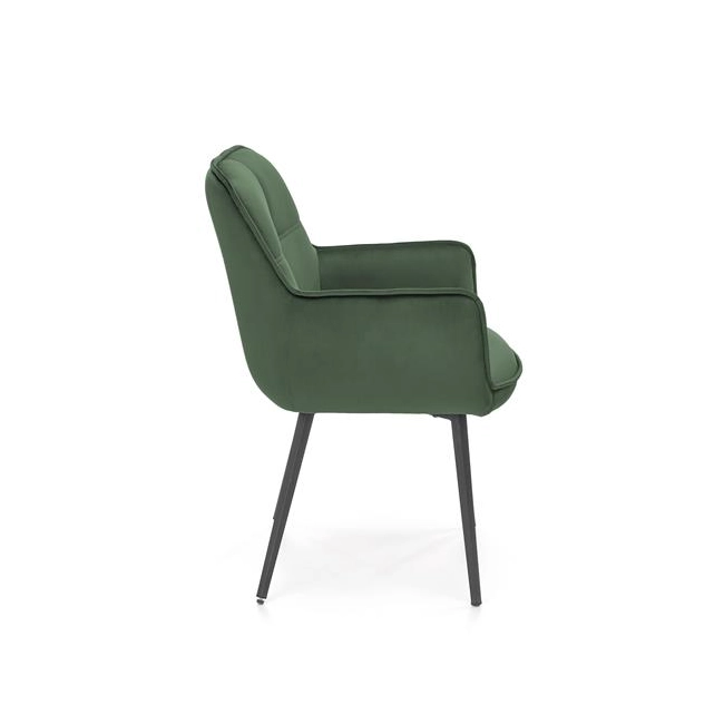 K463 krzesło ciemny zielony (1p=2szt)-116964