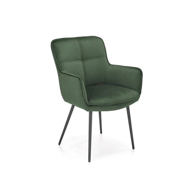 K463 krzesło ciemny zielony (1p=2szt)-116970