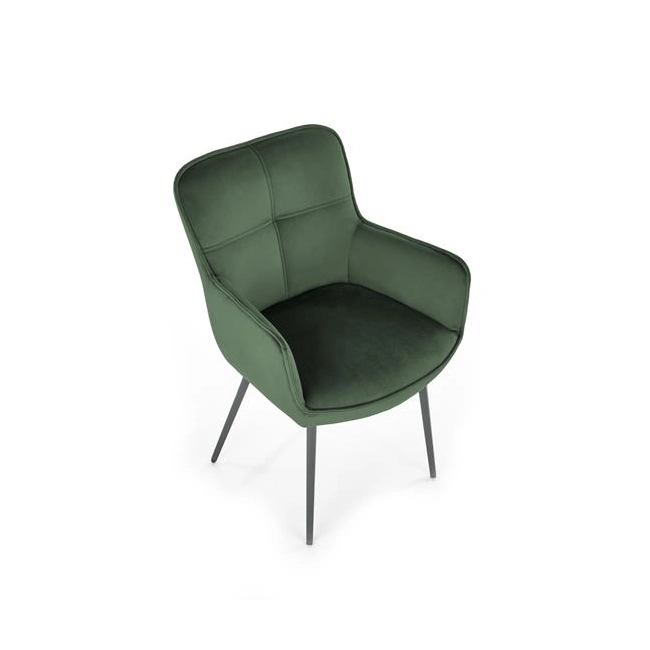 K463 krzesło ciemny zielony (1p=2szt)-116971