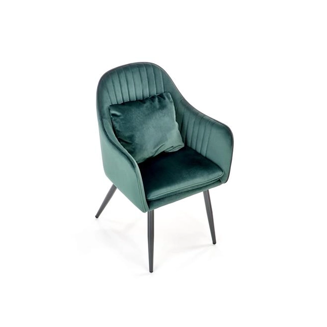 K464 krzesło ciemny zielony (1p=2szt)-116992