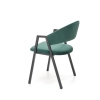K473 krzesło ciemny zielony (1p=2szt)-117114