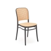 K483 krzesło naturalny/czarny (1p=4szt)-117302