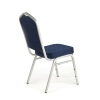 K66S krzesło niebieski, stelaż srebrny (1p=1szt)-117356