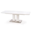 LORENZO stół rozkładany biały (3p=1szt), PRESTIGE LINE-117704