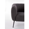 LUSSO fotel wypoczynkowy ciemny popiel-117765