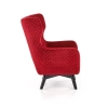 MARVEL fotel wypoczynkowy bordowy / czarny-117949