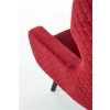 MARVEL fotel wypoczynkowy bordowy / czarny-117951