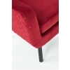 MARVEL fotel wypoczynkowy bordowy / czarny-117953