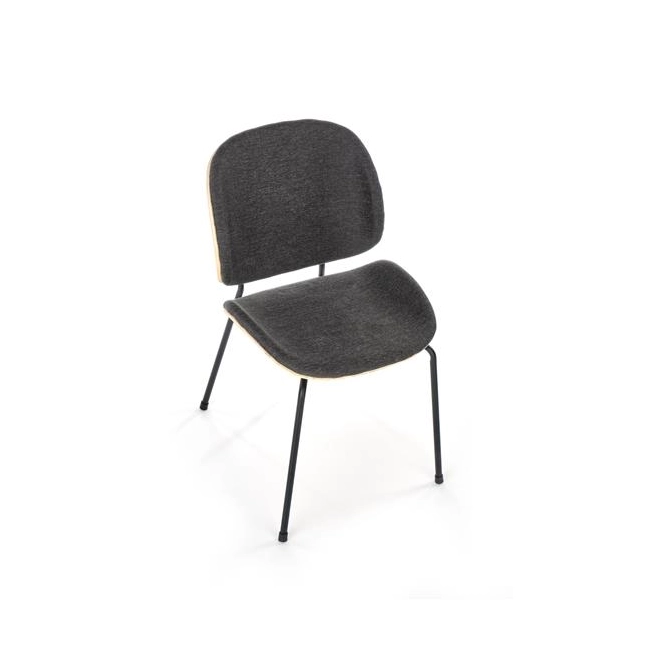 K467 krzesło dąb naturalny / tap: ciemny popiel (1p=2szt)-117034