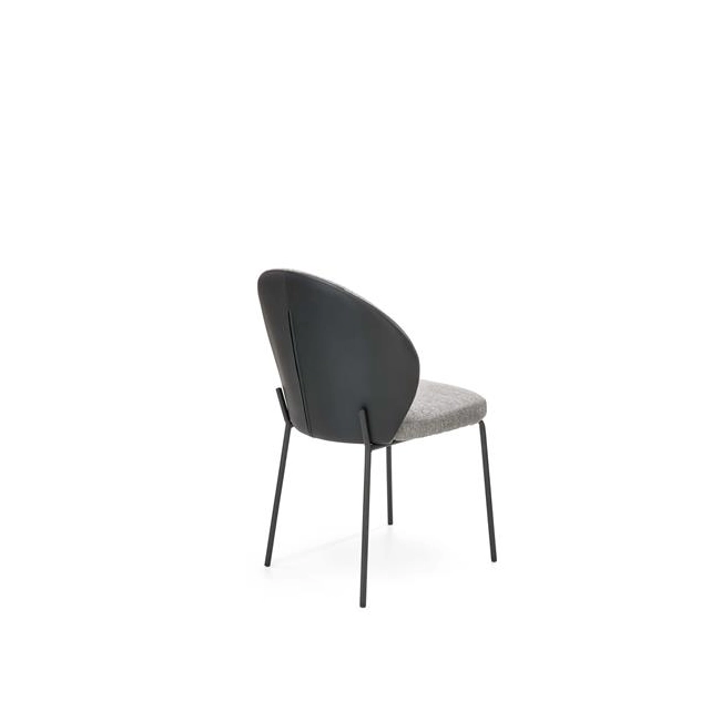 K471 krzesło popiel/czarny-117093