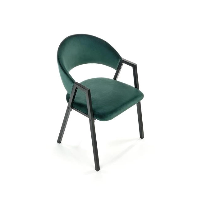 K473 krzesło ciemny zielony (1p=2szt)-117119