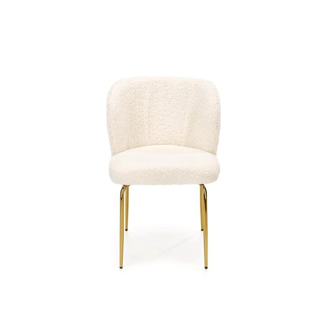 K474 krzesło kremowy-złoty (1p=2szt)-117140