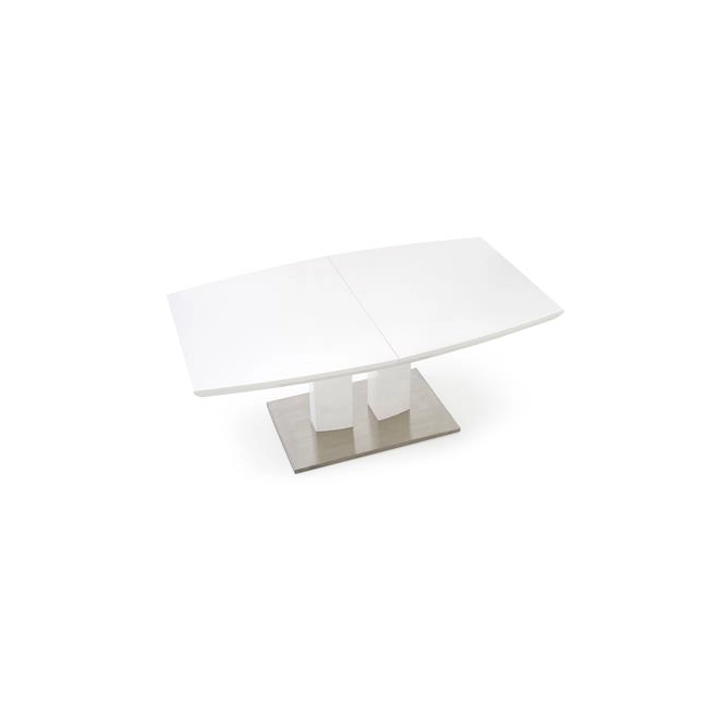LORENZO stół rozkładany biały (3p=1szt), PRESTIGE LINE-117705