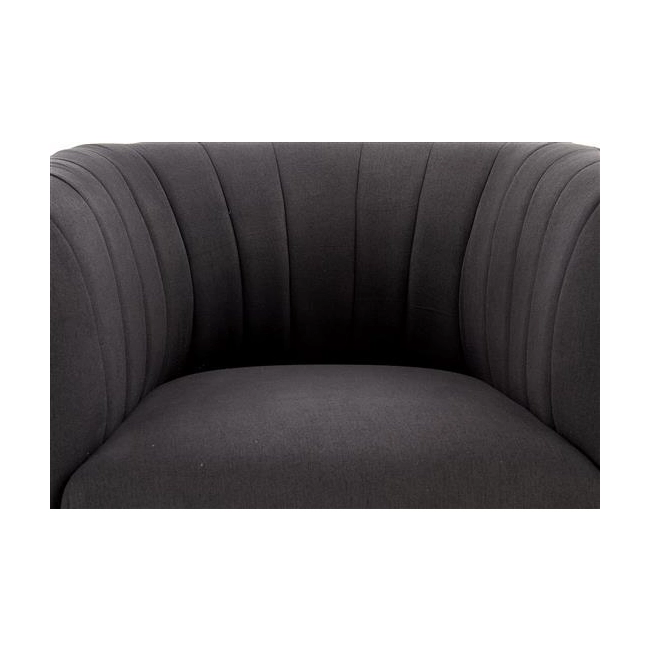 LUSSO fotel wypoczynkowy ciemny popiel-117766