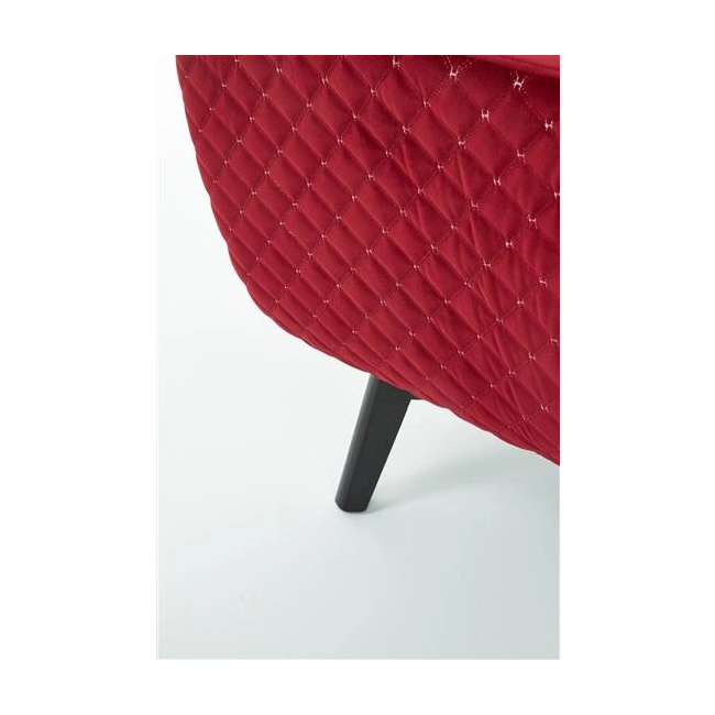 MARVEL fotel wypoczynkowy bordowy / czarny-117952