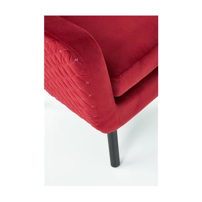 MARVEL fotel wypoczynkowy bordowy / czarny-117953