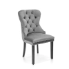 MIYA krzesło czarny / tap: popielaty (1p=2szt)-118218
