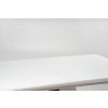 MORTIS stół rozkładany blat -  biały, noga - biały / ciemny popiel (2p=1szt)-118341