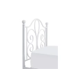 PANAMA 90 cm łóżko metalowe biały (2p=1szt)-118807