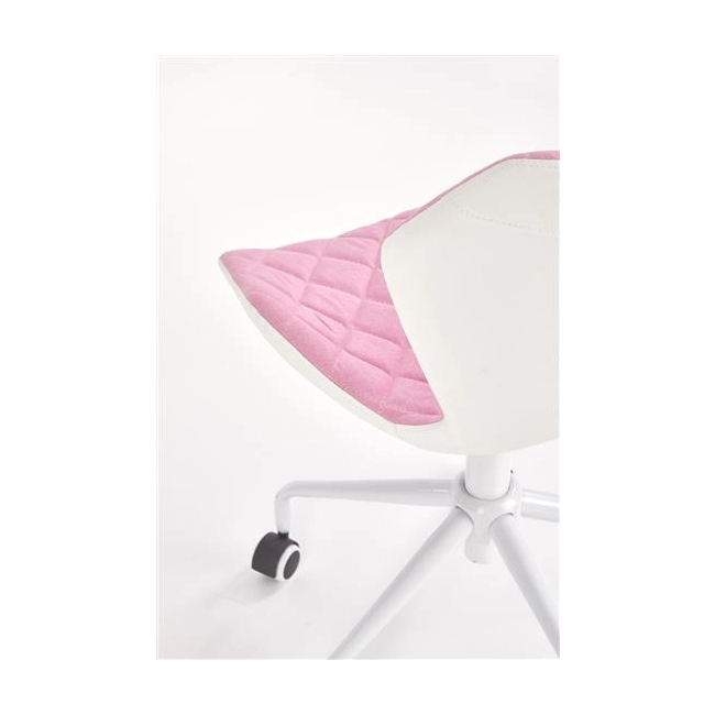 MATRIX 3 fotel młodzieżowy jasny różowy / biały (1p=1szt)-118021