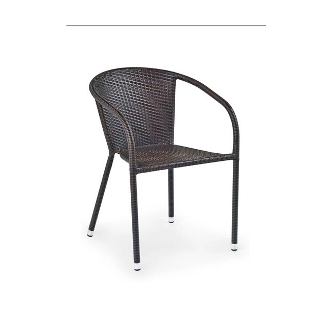 MIDAS krzesło ciemny brąz (1p=1szt)