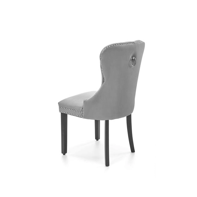 MIYA krzesło czarny / tap: popielaty (1p=2szt)-118214