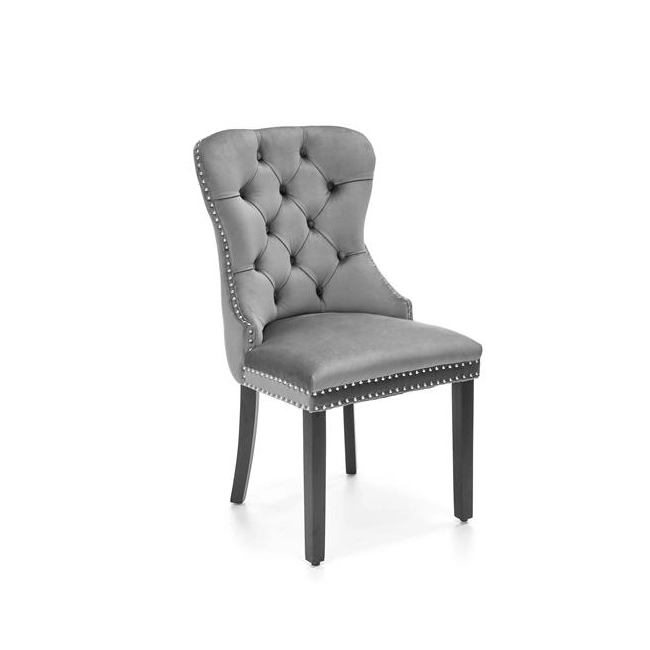MIYA krzesło czarny / tap: popielaty (1p=2szt)-118218