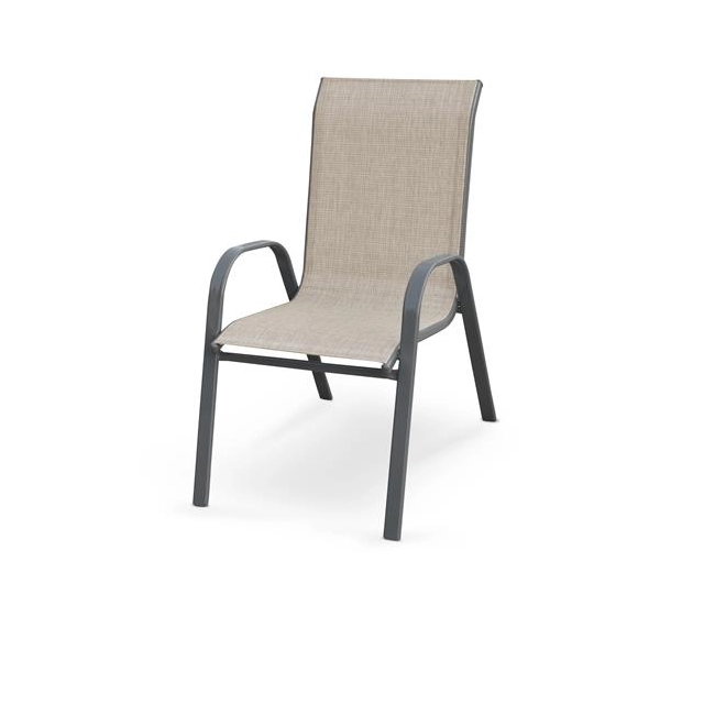MOSLER krzesło ogrodowe popiel (1p=1szt)
