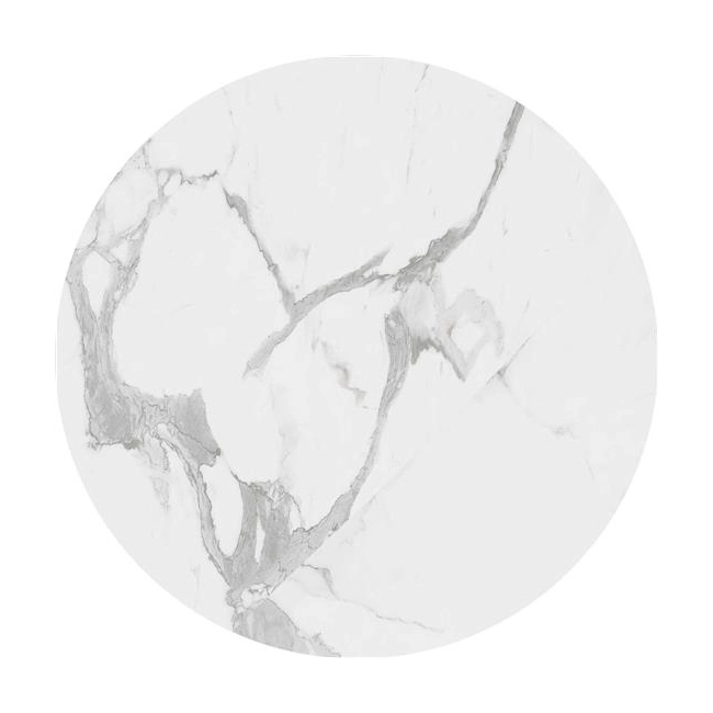 OREO zestaw dwóch ław biały marmur / czarny (1p=1szt)-118691