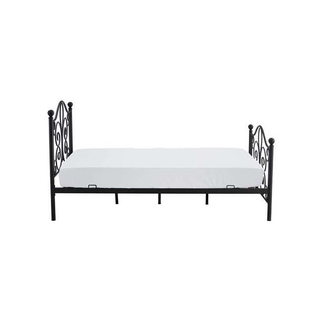 PANAMA 120 cm łóżko metalowe czarny (2p=1szt)-118799