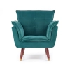 REZZO fotel wypoczynkowy ciemny zielony-119260