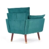REZZO fotel wypoczynkowy ciemny zielony-119261