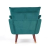 REZZO fotel wypoczynkowy ciemny zielony-119262