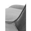 RICO fotel młodzieżowy popielaty velvet (1p=1szt)-119327