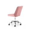 RICO fotel młodzieżowy różowy velvet (1p=1szt)-119332