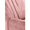 RICO fotel młodzieżowy różowy velvet (1p=1szt)-119334
