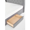 SABRINA łóżko z szufladami popiel (6p=1szt)-119467