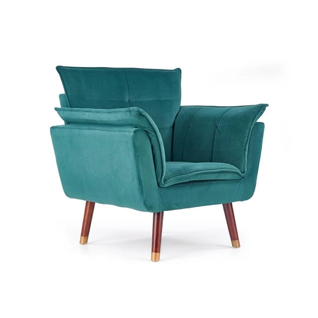 REZZO fotel wypoczynkowy ciemny zielony-119264
