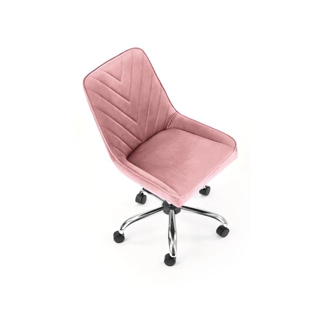 RICO fotel młodzieżowy różowy velvet (1p=1szt)-119329