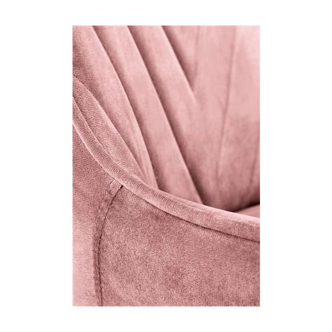 RICO fotel młodzieżowy różowy velvet (1p=1szt)-119334