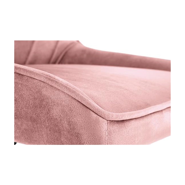 RICO fotel młodzieżowy różowy velvet (1p=1szt)-119335