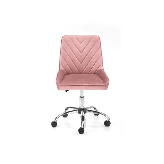 RICO fotel młodzieżowy różowy velvet (1p=1szt)-119338