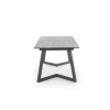 TIZIANO stół rozkładany, blat - jasny popiel / ciemny popiel, nogi - ciemny popiel (2p=1szt)-120048