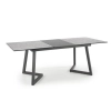 TIZIANO stół rozkładany, blat - jasny popiel / ciemny popiel, nogi - ciemny popiel (2p=1szt)-120050