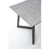 TIZIANO stół rozkładany, blat - jasny popiel / ciemny popiel, nogi - ciemny popiel (2p=1szt)-120051