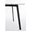 TRAX stół blat - dymiony, nogi - czarne (2p=1szt)-120138